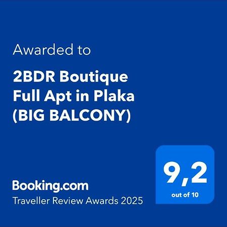 2Bdr Boutique Full Apt In Plaka Αθήνα Εξωτερικό φωτογραφία